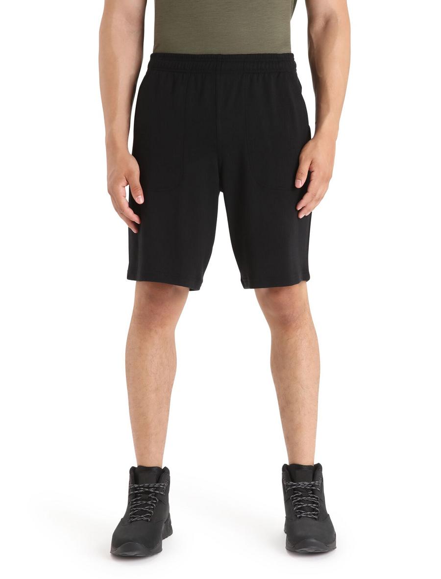 Shorts Icebreaker Merino Shifter Homme Noir | FR 1108MQZA